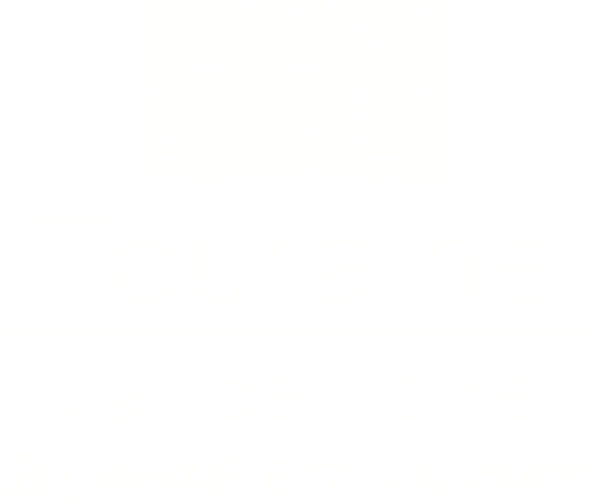 Logo de l'ADT Touraine, en blanc