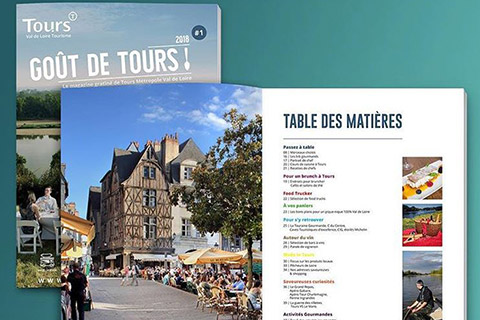 Nouveau : le magazine « Goût de Tours »