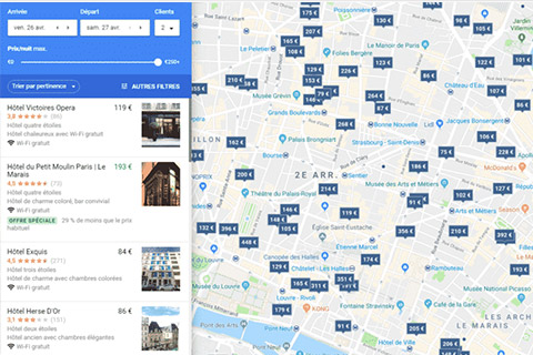 Veille : Google Maps