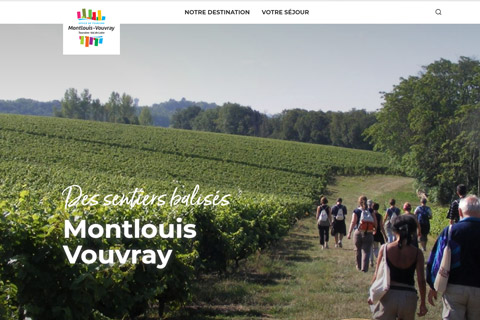 Un nouveau site pour l’Office de Tourisme Montlouis-Vouvray