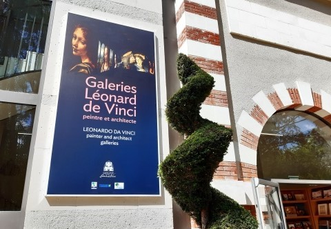 Les galeries Léonard de Vinci au Clos Lucé