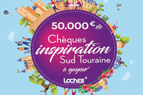 1000 chèques Inspiration Sud Touraine