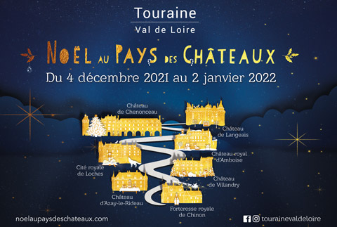 Noël au pays des châteaux revient du 4 décembre 2021 au 2 janvier 2022