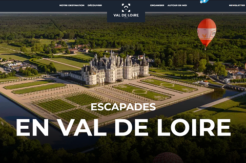 Un nouveau site Internet pour la destination Val de Loire