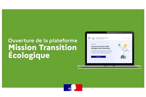 Ouverture de la plateforme numérique « Mission Transition Écologique ».